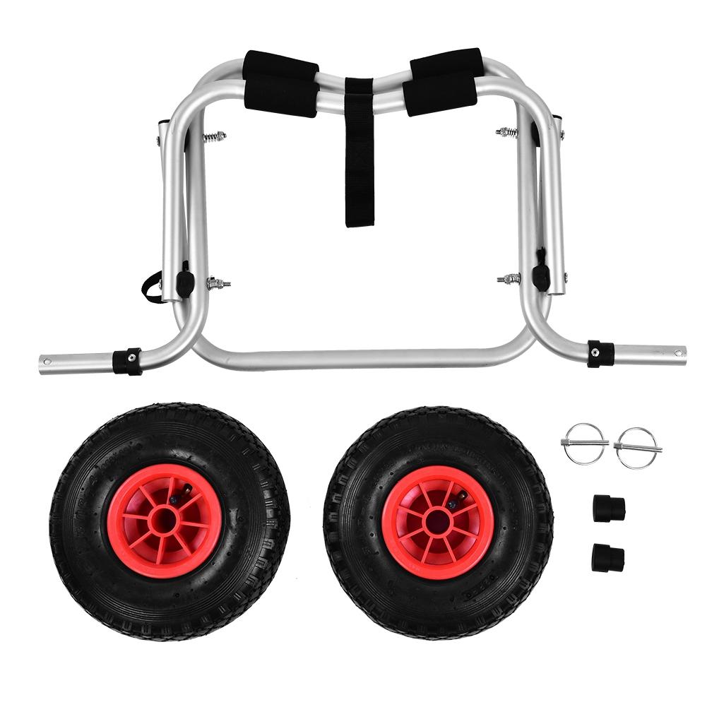 Aluminiumlegierung Kajak Kanu Rad Dolly Bootsträger Wagen Transport