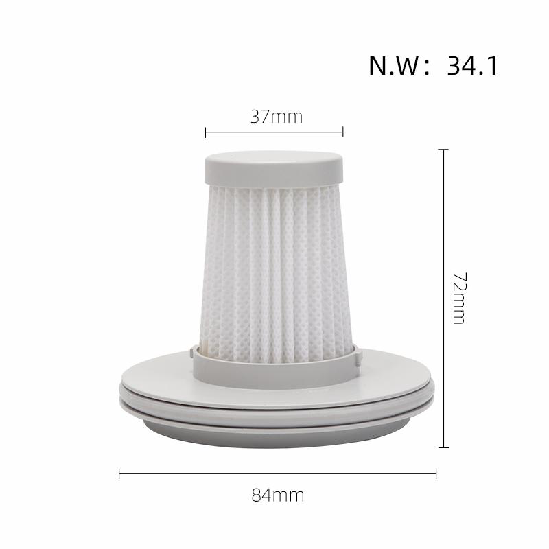 Spare HEPA Filter For XIAOMI MIJIA Vacuum Mite Remover Portable Vacuum Cleaner MJCMY01DY Accessories