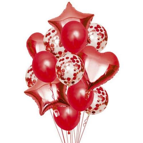 Eurowrap Christmas Balloons (Pack of 14)