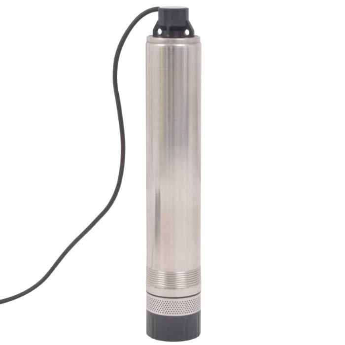 Pompe immergée - VIDAXL - 750 W - Gris chromé - Arrosage de jardin - 40 m