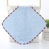 6 Layer Gauze Baby Washcloth 25x25cm Soft Absorbent Jacquard Infant Burp Cloth Thickened Face Towel For Autumn Winter