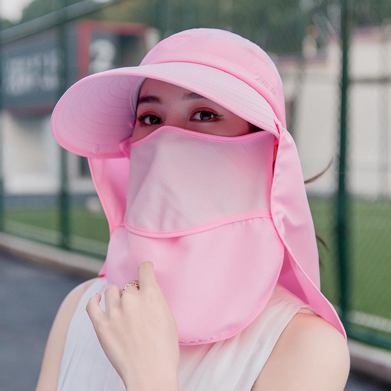 

COKK Летние шляпы для женщин Солнцезащитная шляпа с дышащей солнцезащитной тканью Для улицы Велосипедная Пляжная кепка Козырек Широкополая Солнцезащитная шляпа Женская Новинка