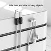 5Pcs Cable Clamp Data Line Fixer Holder Cylindrical Wire Management Clip Desktop Tool for Wall Desk Christmas Light