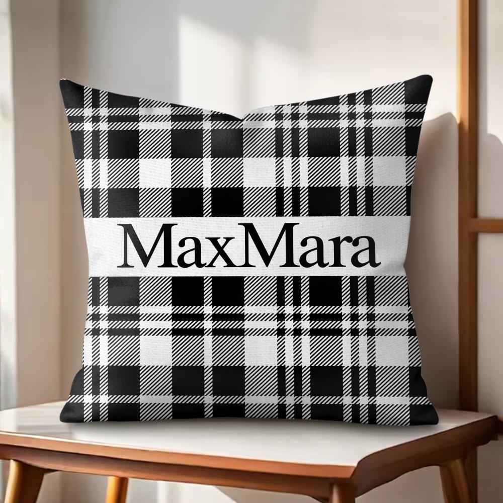 

Luxury Fashion MMax MMara Cushion Cover Natural Linen Organic Fabric DoubleSided Printing Couch Pillow Covers Home Decor 30x30cm