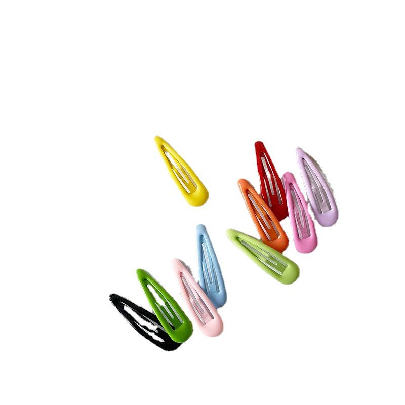 HyunA-Inspired Colorful Bobby Pins - Cute Girl Hair Accessories, Clips & Fringe Side Clips - Lin Xiaozhai Style Headdress