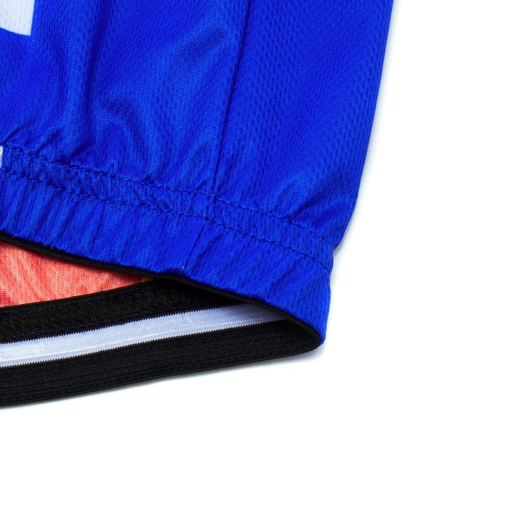 2025 Men's Team Cyhing Short Sleeve Bicycle Shirt Road  Summer Bike Suit  Wear Ropa Mcling Jersey Set Blue Clotaillot