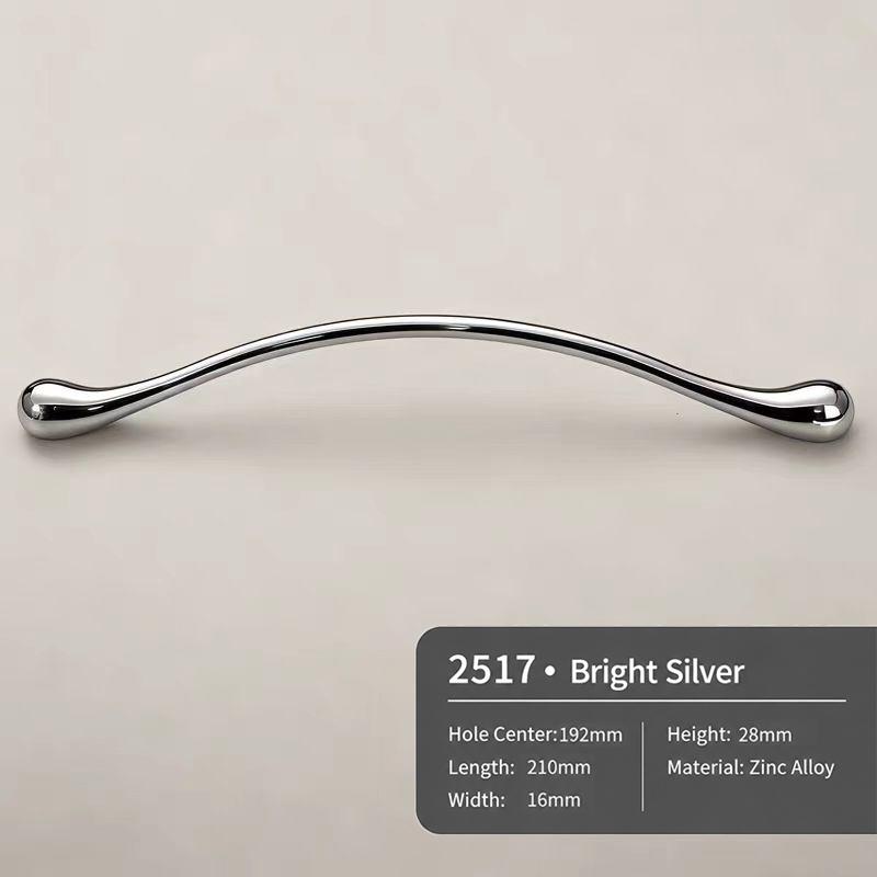 Solid Retro Cabinet Handles French Style Zinc Alloy Gold Silver for Bedroom Wardrobe Drawer Kitchen Cupboard DIY Home Makeover