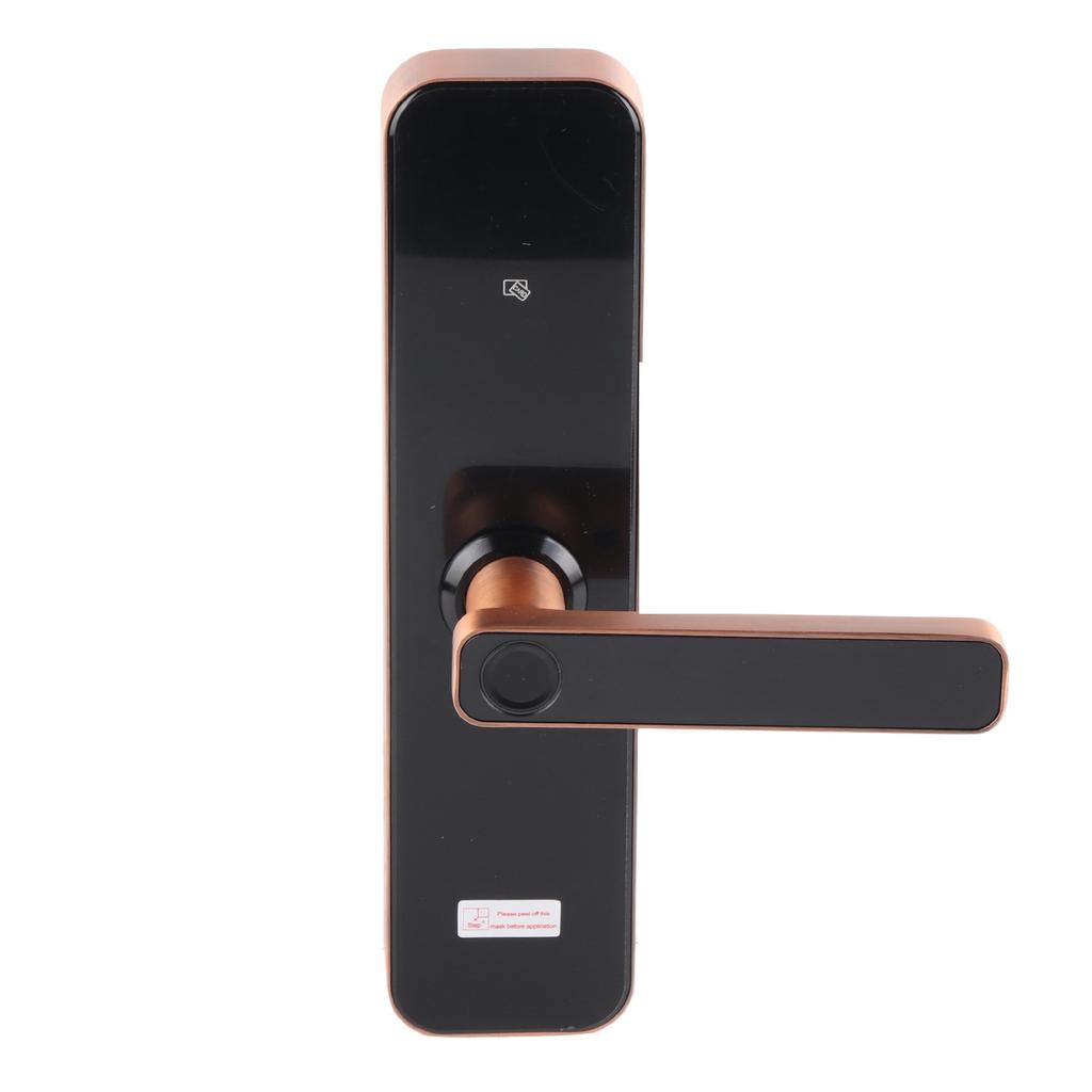 Wi?Fi Smart Door Lock with Touch Panel Fingerprint Keys APP Card Unlock for Home Office Security