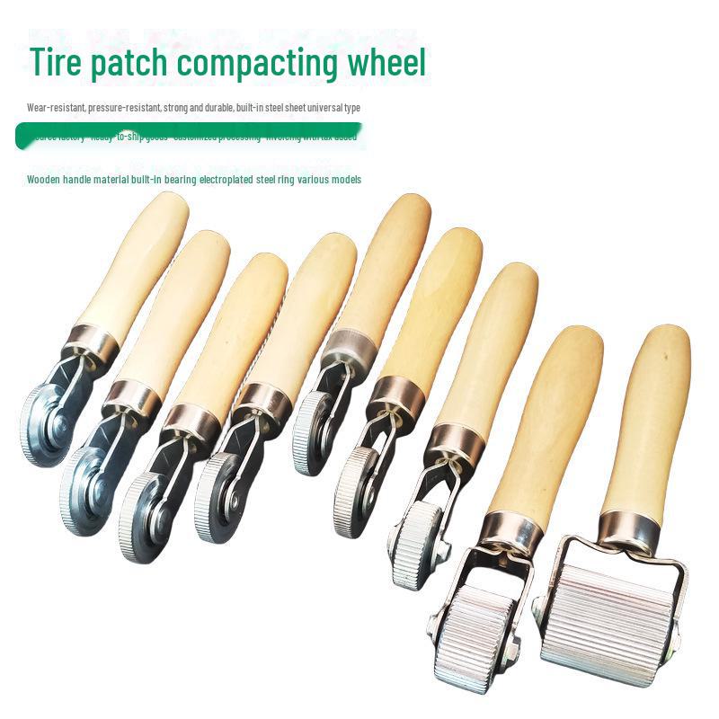 Tire Repair Tools: Compaction Wheel, Roller, and Pressure Wheel