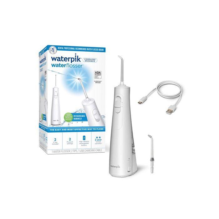 Hydropulseur - WATERPIK - WF-21 ENHANCE - Rechargeable - Waterproof - 2 embouts inclus