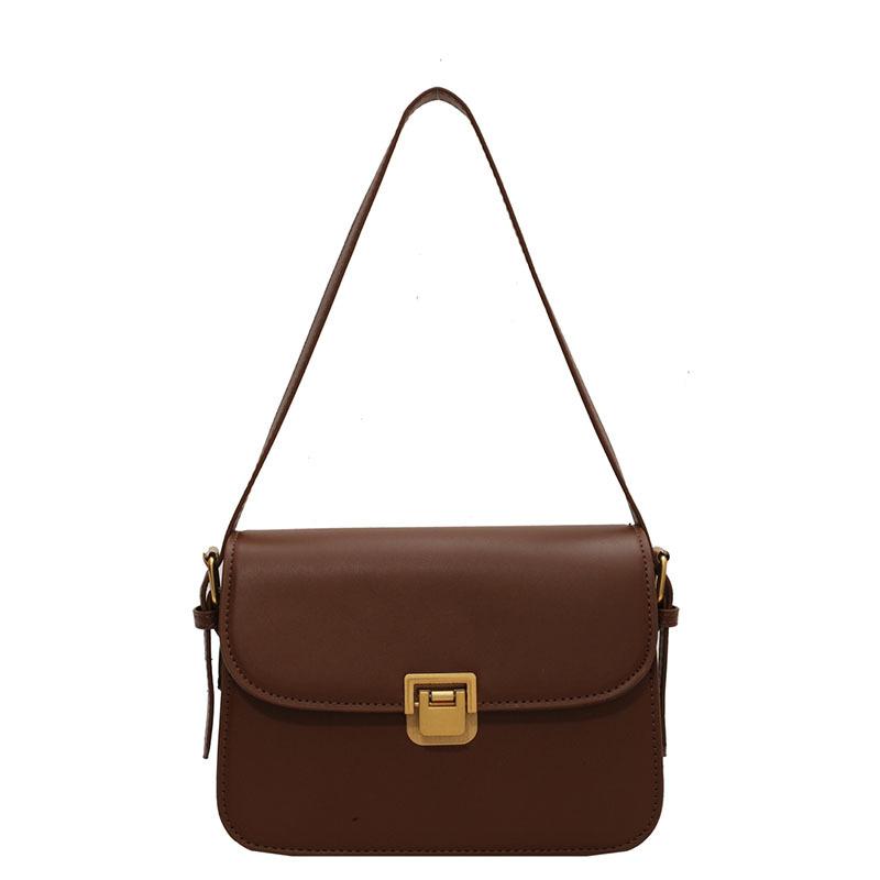 Small bag women's new fashion texture niche messenger bag women's shoulder small square bag versatile