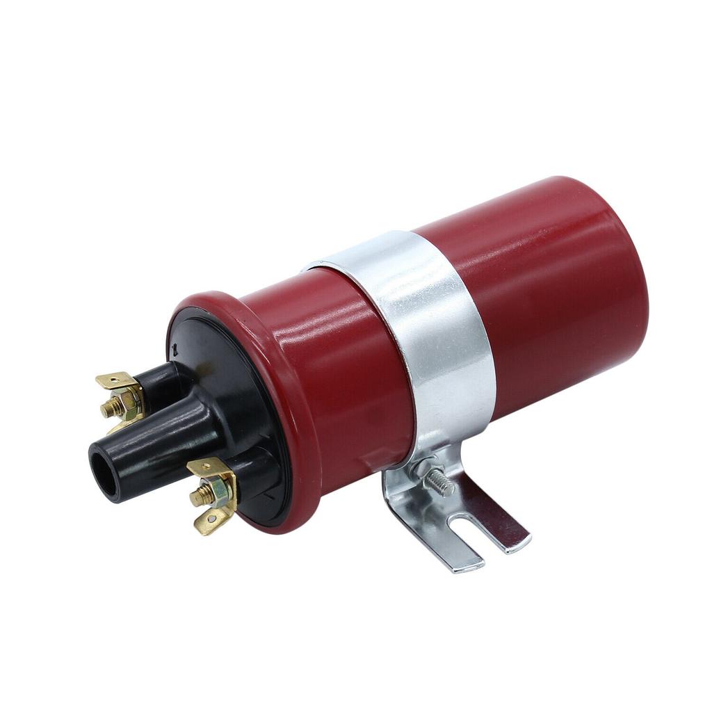12V Auto Ignition Coil Red Car Accessories Replace For DLB105 LUCAS Sports Ignition Coil