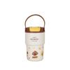 Ceramic Lined Insulated Tumbler Kids Adults - 450ml Vacuum Stainless Steel Travel Cup With Straw Lid Leakproof