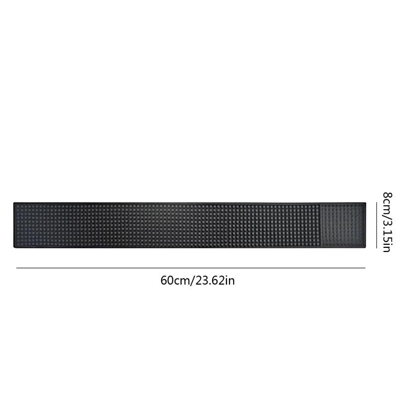 PVC Bar Mat Anti-slip Cafe Bar Mats Home Cup Mat Waterproof Heat Resistant Durable Drain Bar Service Spill Mat for Home Bar Cafe