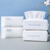 Thickened Disposable Face Towel: Soft Cotton Cleansing, Wet & Dry Dual-Use, English-Packaged.