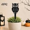 Witch Hat Flower Pot Decor 5Pcs Halloween Planter Stakes Acrylic Garden Sign for Outdoor Yard Lawn Backyard Indoor Potted Plant Accessories