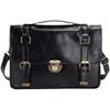 Vintage vosková hovězí kůže crossbody kožená taška na mobil se dvěma zipy