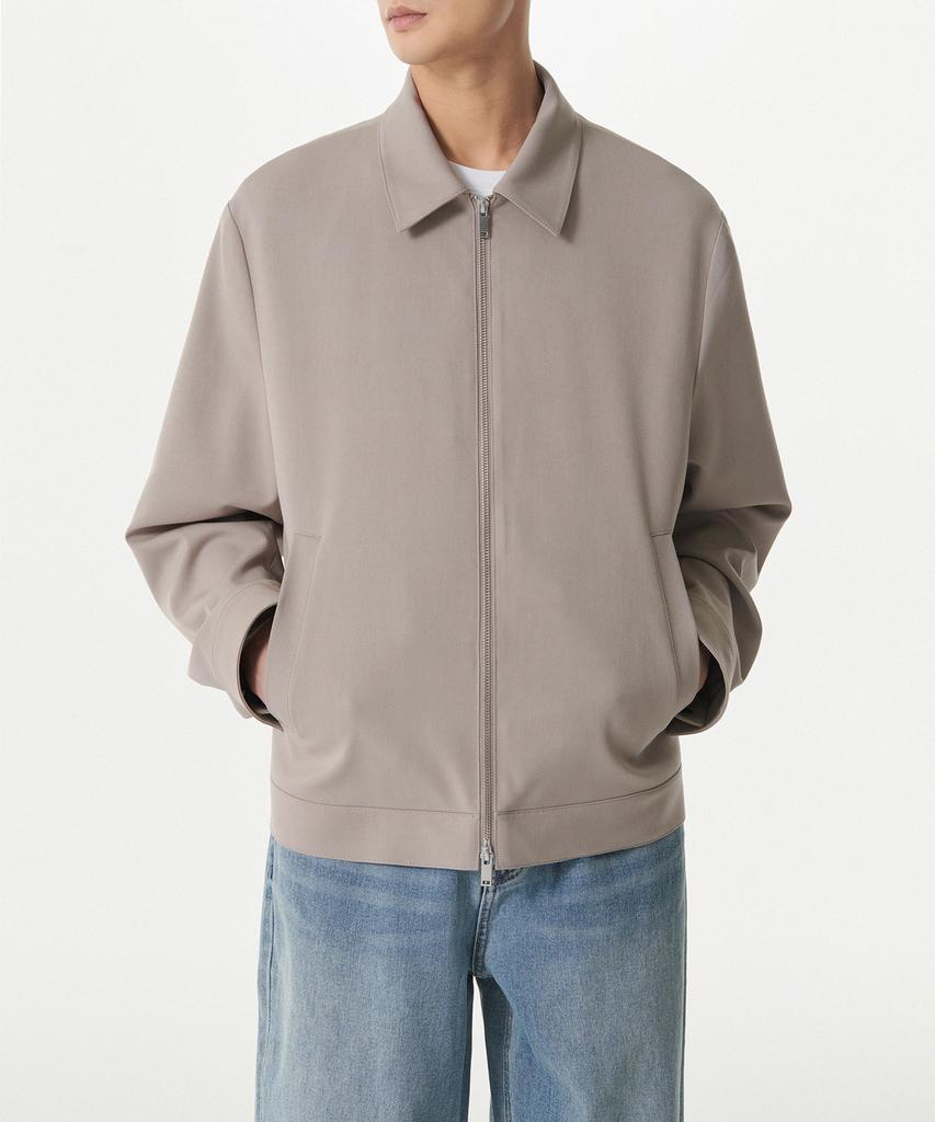 Musinsa Standard Relaxed Minimal Jacket [Light Beige]