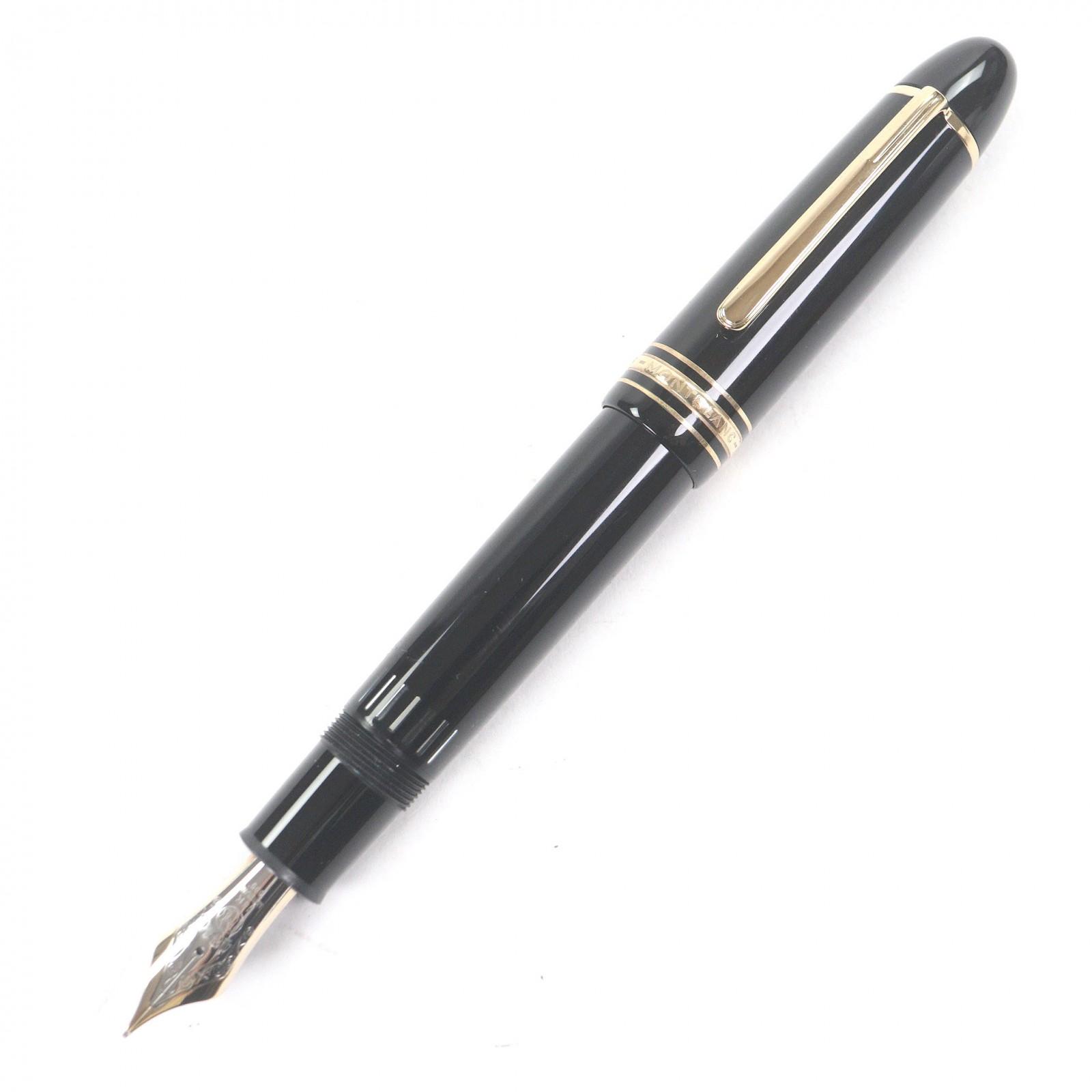 

Great MONTBLANC fountain pen Meisterstück 149 black 14K mens Used