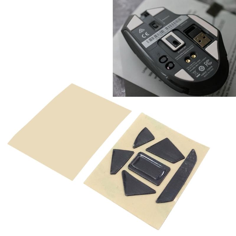 1 set/pack Mouse Skates Curve Edge Mouse Feet For  Basilisk Ultimate Mouse Glides Feet Pad