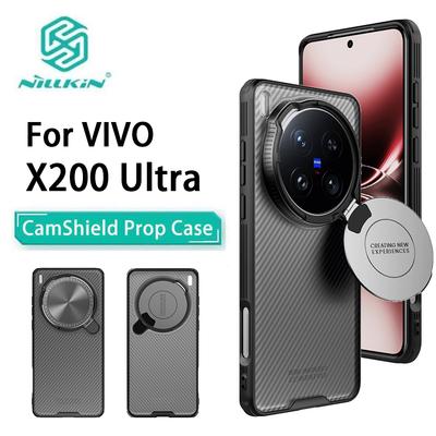 NILLKIN Per Custodia Telefono Vivo X200 Ultra CamShield Prop Protezione Fotocamera Cover Posteriore