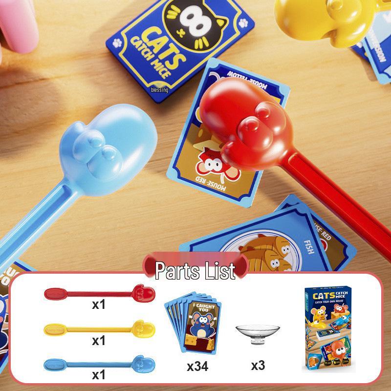 Cross-Border Cat and Mouse Tabletop Game: Early Education and Concentration Toy for Parent-Child Interaction