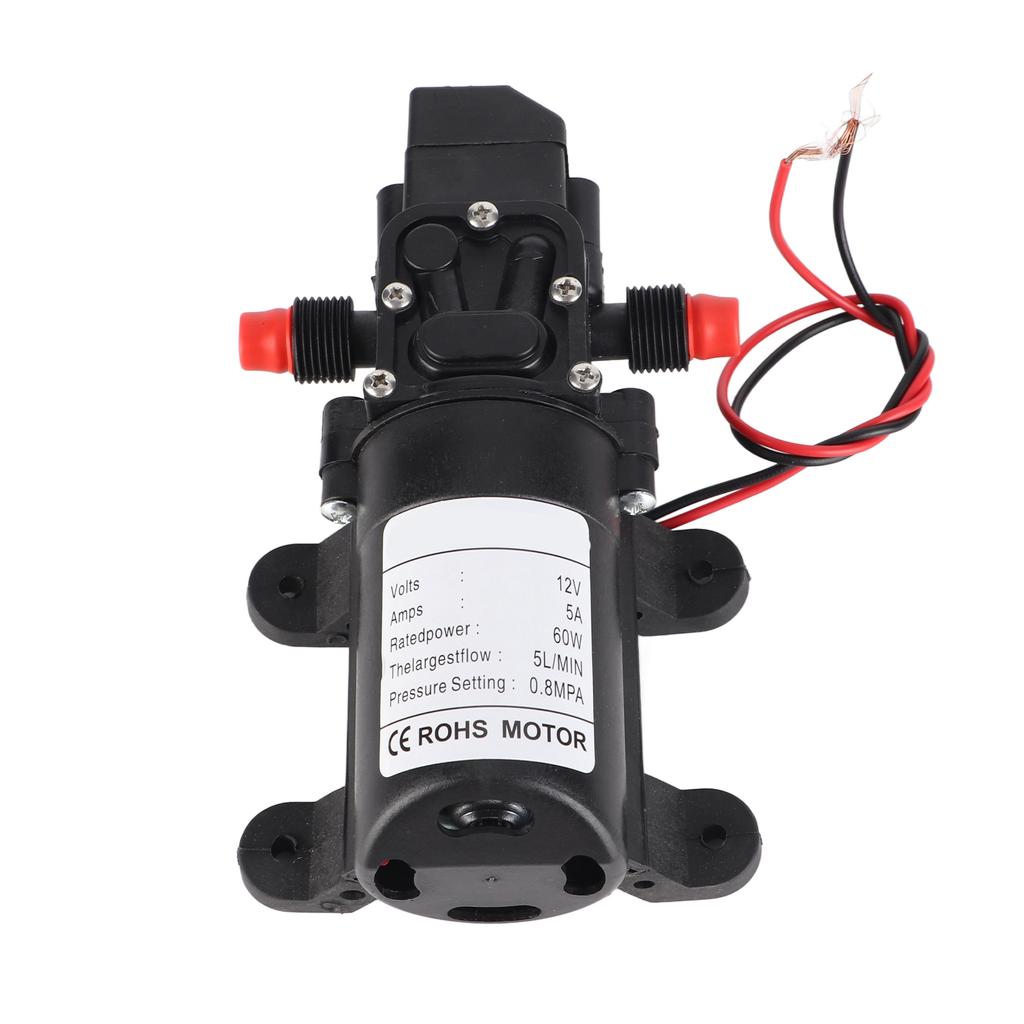 DC 12V Water Pump High Pressure 116Psi Self Priming Caravan Camping Boat