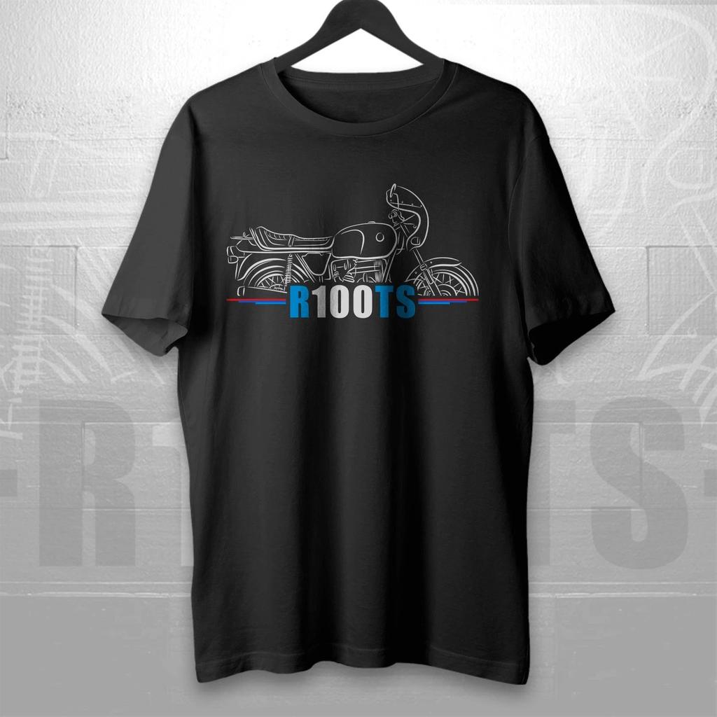 For BMW R100TS 1979-1980 fans - Motorcycle T shirt/Long Sleeve