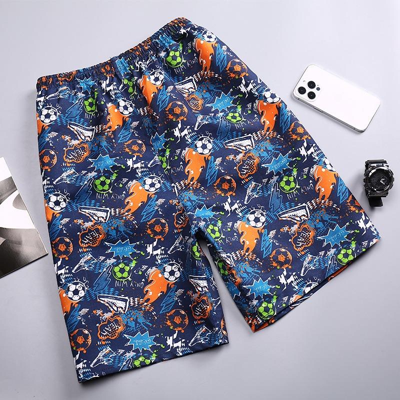 Shorts décontractés d'été hommes Shorts de plage respirants mode pantalons courts de sport confortables avec poches pour le surf plage Shorts à séchage rapide pantalons