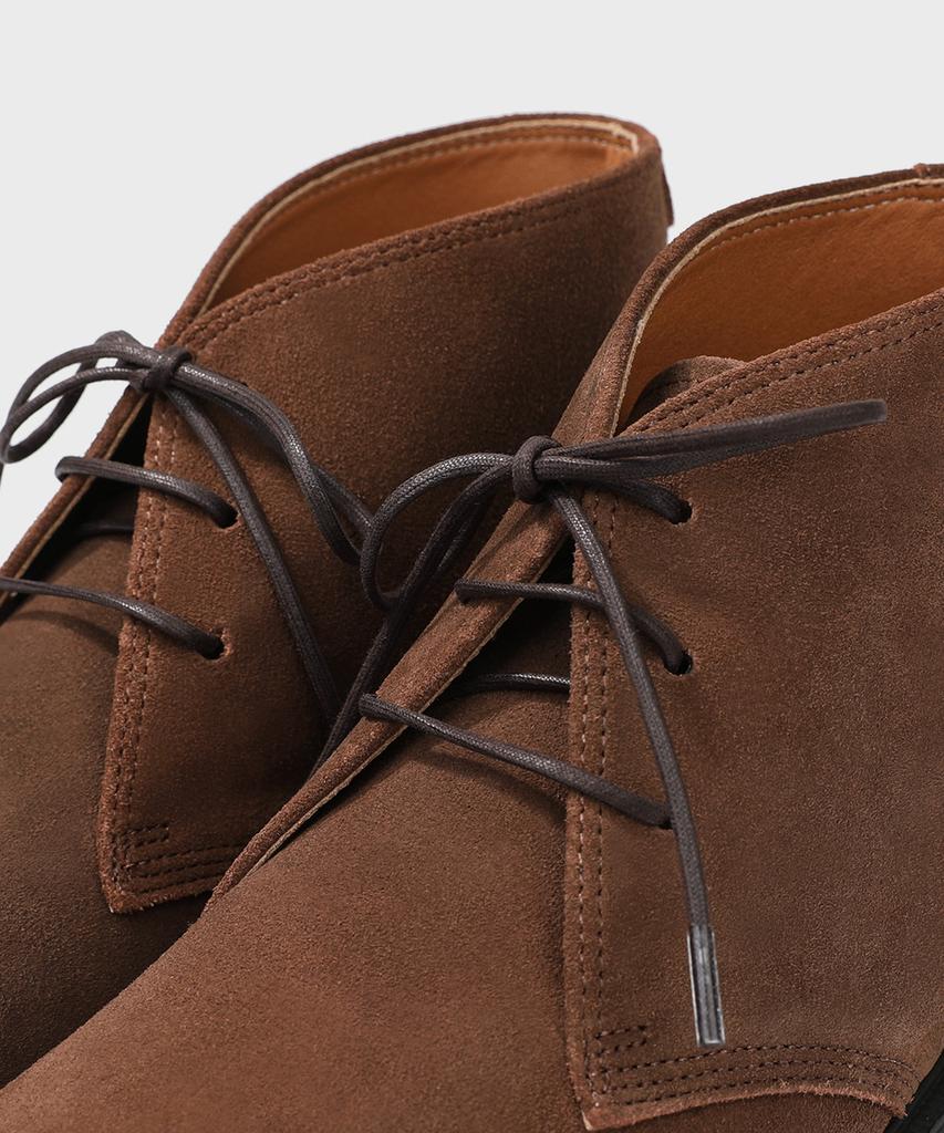 Firenze Atelier [Second.A] Basic Round Toe Chukka Boots 2Ndf4900Bs [Brown]