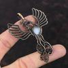 Blue Lace Agate Pendant Copper Wire Wrapped Pendant Handmade Phoenix Bird Pendant Gemstone Pendant Gift For Women Very Pretty Copper Jewelry