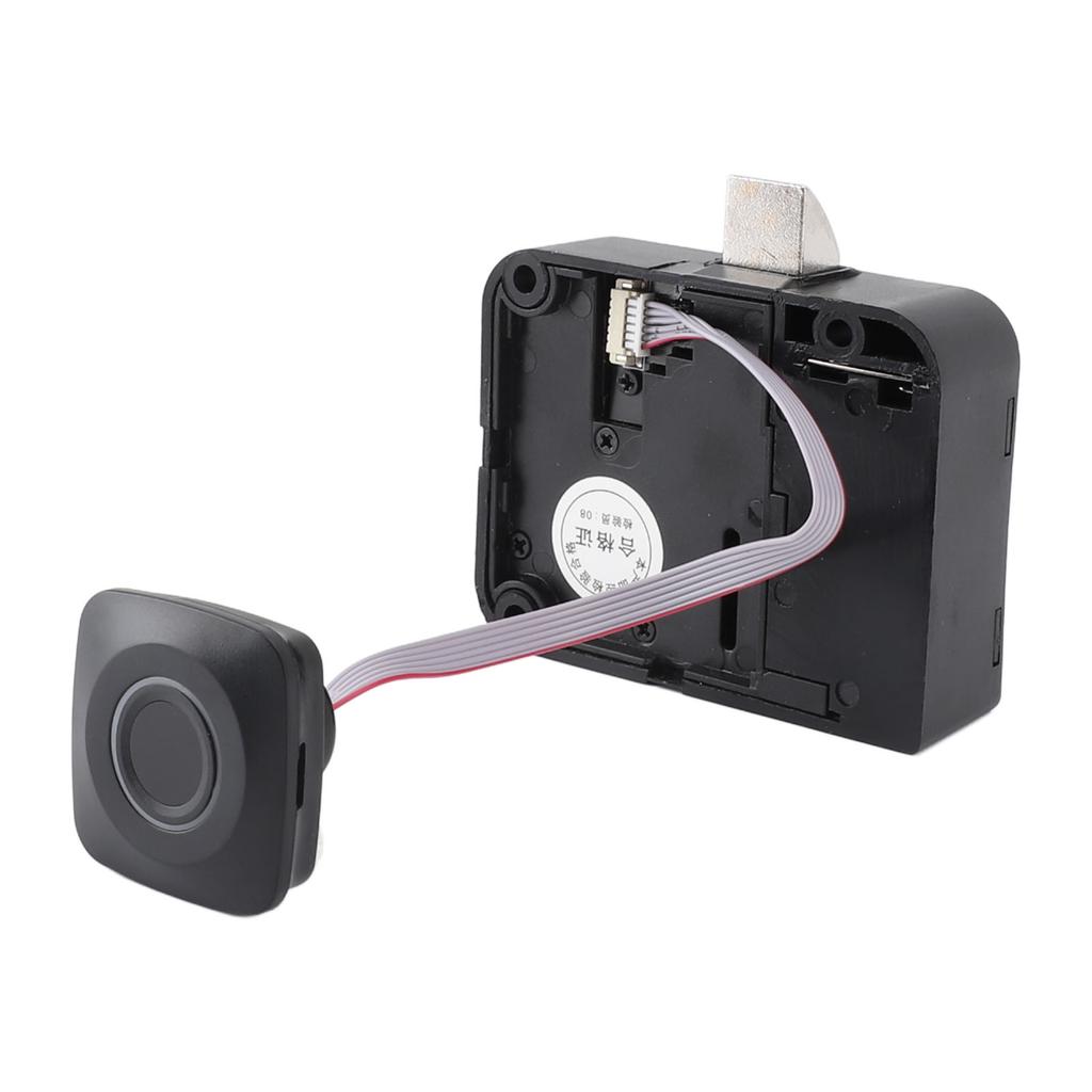 Fingerprint Cabinet Lock Anti Theft Ultra Thin Panel Smart Biometric Drawer Password Lock for