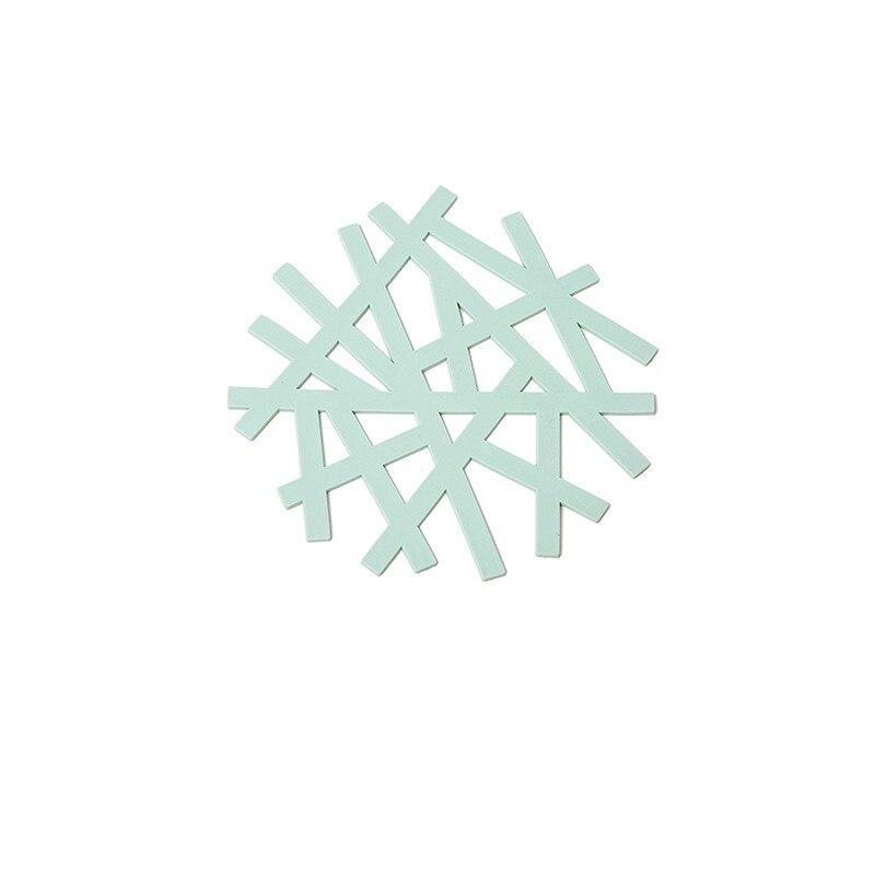 

Подставки под горячее Snowflake Hollow, изоляционные подкладки, коврики для стола и мисок, домашний рождественский свадебный декор, термостойкий плейсмат для обеденного стола L