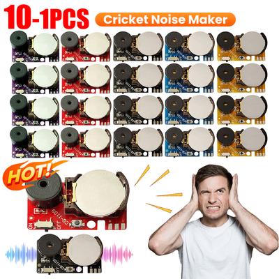 1-10PCS Farce Cachette Bruiteur PCB Bip Criquet Bruiteur Farce Bruiteur Fournitures Fête Halloween