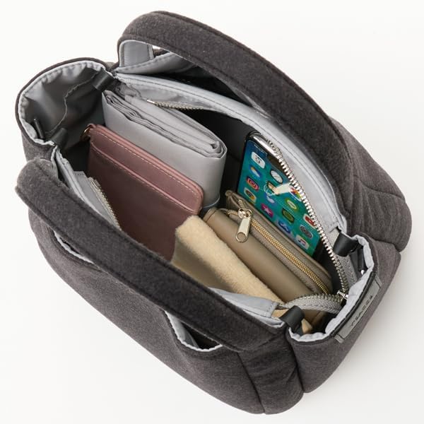 Tote Bag Felt Tote SS Size Dark Gray [Isaac] (15)