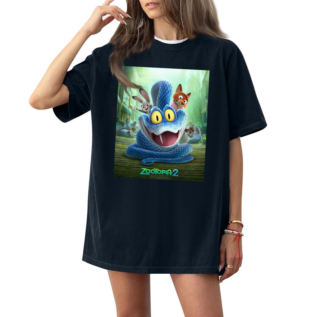 Damen Casual Mode Rundhals Bedrucktes Kurzarm T-Shirt Top