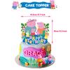 30pcs Peppa Pig Birthday Party Supplies Include Banner Cake Topper Balloon