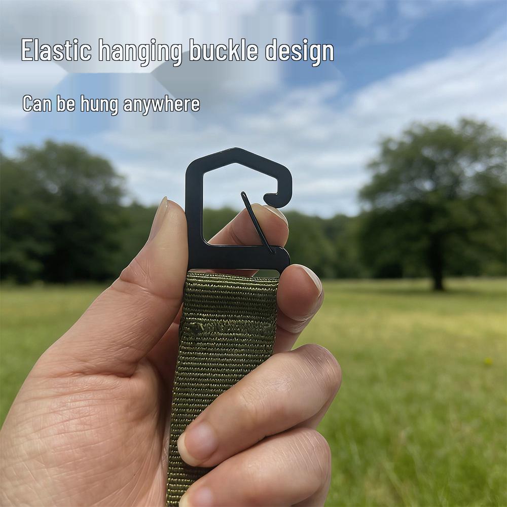 Outdoor Tactical Quick-Release Carabiner Keychain Belt Hook