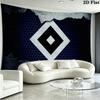 Hsv bilder Wall Tapestry Aesthetic Wall Hanging Printed Fabric Blanket Decorative Tapestries for Bedroom Living Room Home Decor