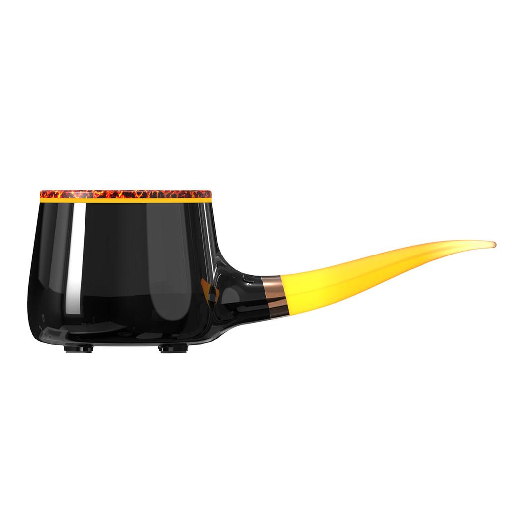 Aromatherapy Pipe Essential Diffuser w/  Night Light Essential Oil Aromatherapy Humidifier Smoke Ring Humidifier for Home Office