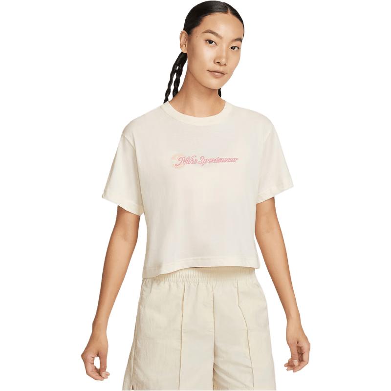 Nike Women's NSW Club Short Sleeve Crop T-Shirt