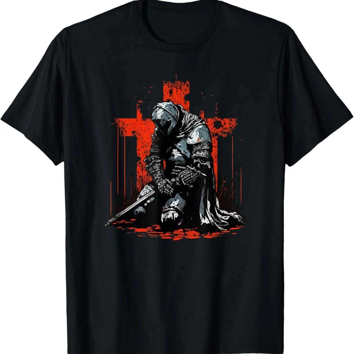

Crusader Knight T-Shirt XXXXXL чорний