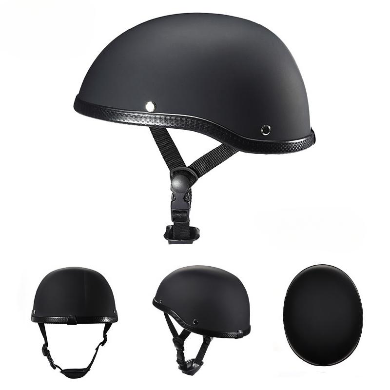Lightweight Retro Open Face Motorcycle Helmet Breathable Summer Four Season Scooter Bike Half Helmet For Men Women