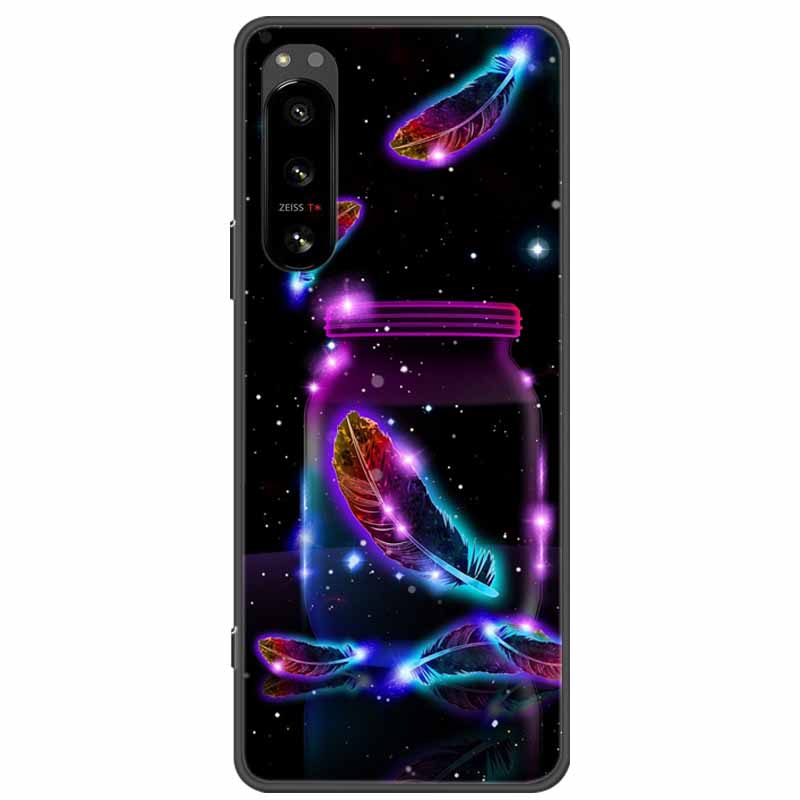 For Sony Xperia 5 III Case Soft TPU Cute Cats Silicone Protective Cover for Sony Xperia 5 II Phone Cases Xperia5 Cartoon Fundas
