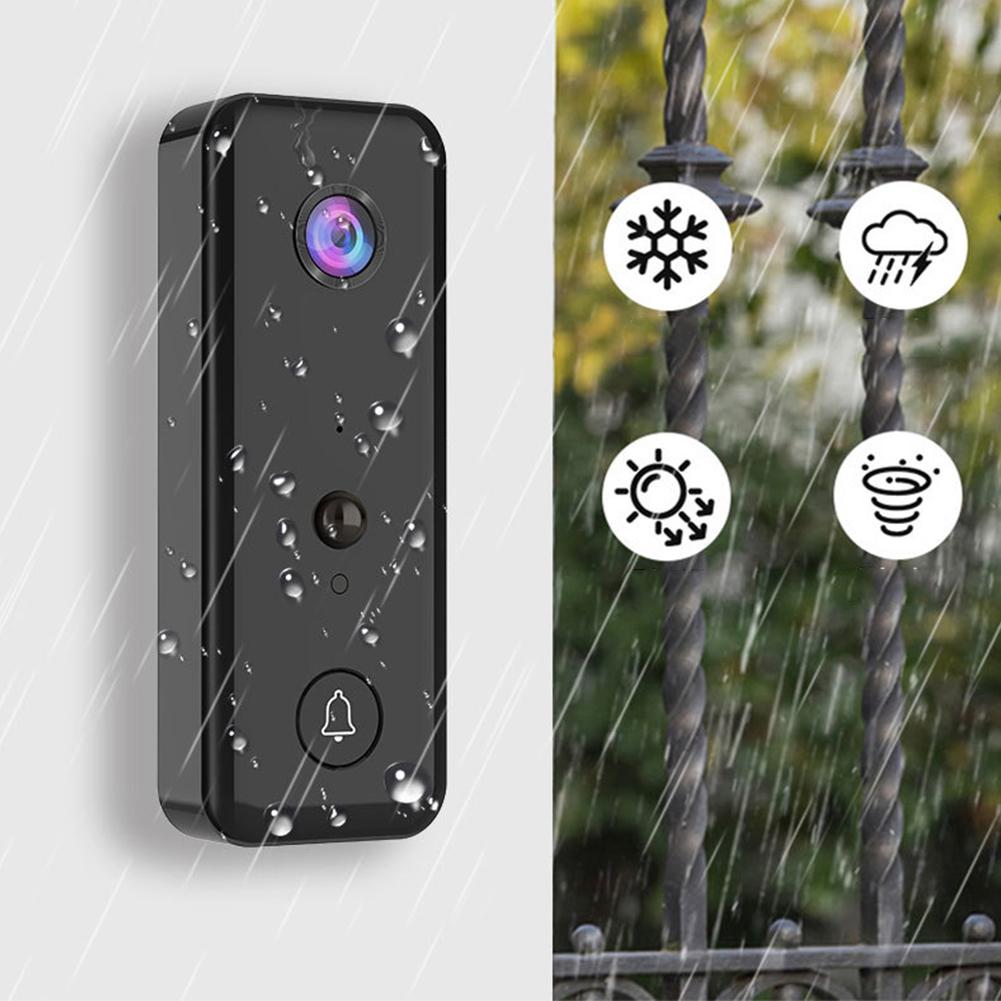 Doorbell with Camera 2-Way Audio Wireless Video Doorbell PIR Motion Detection for Home Wireless Doorbell Ring Doorbell Door Bell