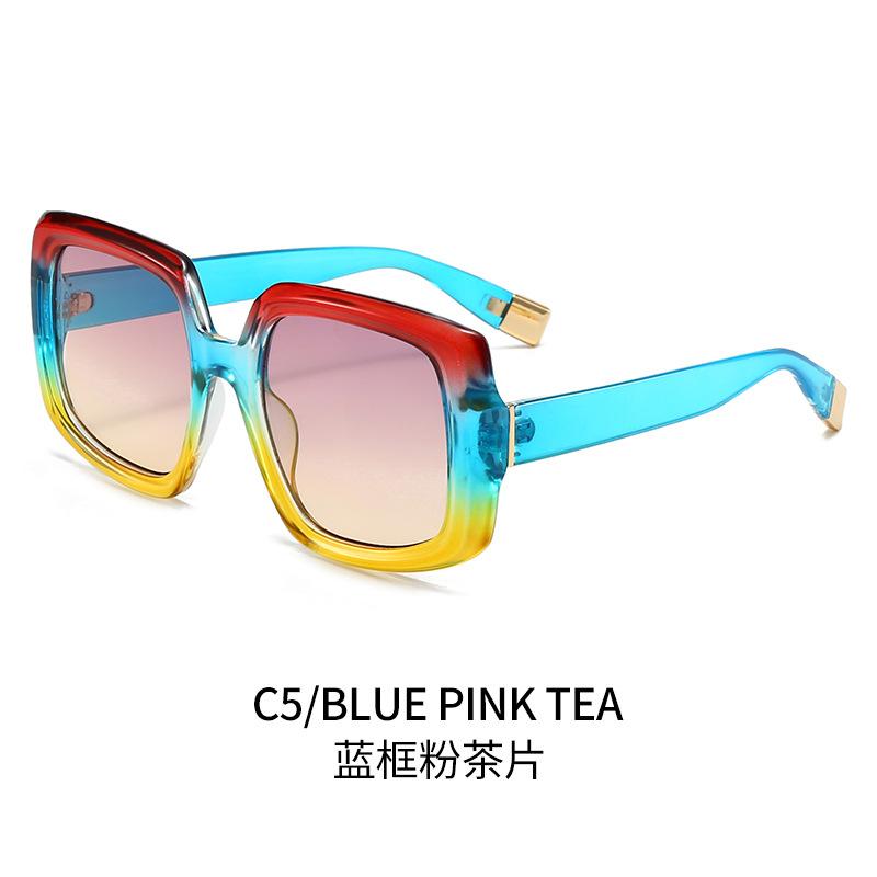 New Stylish Square Sunglasses For Women & Men Trendy Multi-Color Eyewear Chic European & American Fashion Luxe Shades