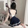 Sexy Lingerie Uniform Suit Small Chest Temptation Chest Wrap Free Strap Skirt Cute Maid Cosplay