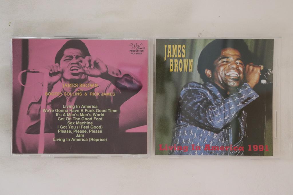 CD JAMES BROWN - Living In America 1991 WLP940607 Wet Lips Produc Non Japan Soul/Funk Použité