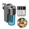 Electric Air Freshener for Home Smart Car Sprayer, Automatic Aroma Diffuser Vehicle AC Vent, USB Rechargeable Essential Oil Interior And Use