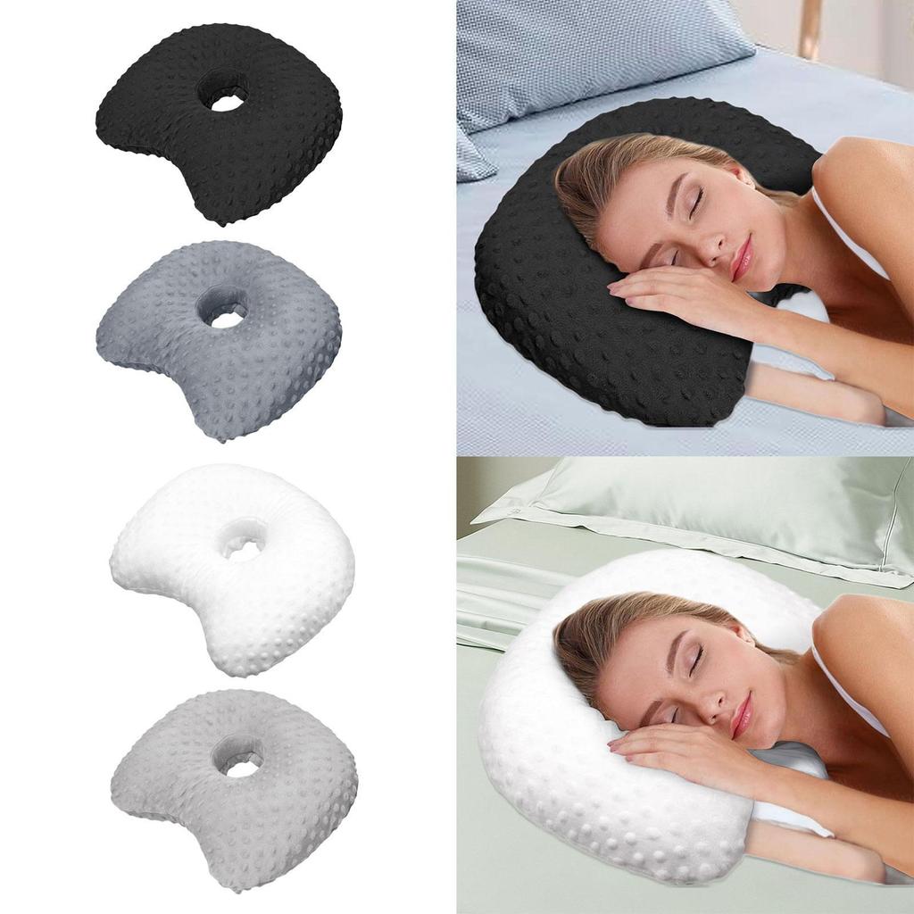 Ear Piercing Pillow Side Sleepers Pillow Pierced Ears Support